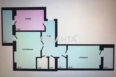 2-кімнатна квартира за адресою вул. Центральна (площа 78 м²) - Atlanta.ua - фото 15