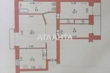 3-rooms apartment apartment by the address st. Mira pr Lenina (area 87 m²) - Atlanta.ua - photo 27