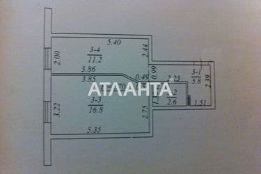 1-room apartment apartment by the address st. Kordonnaya Klimenko (area 36 m²) - Atlanta.ua - photo 8