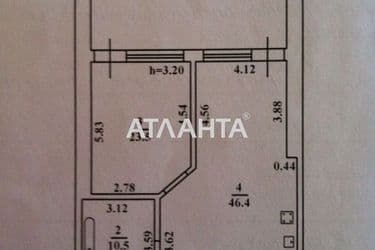 2-кімнатна квартира за адресою вул. Гагарінське плато (площа 120,6 м²) - Atlanta.ua - фото 32