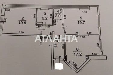 2-кімнатна квартира за адресою вул. Парусна (площа 74,4 м²) - Atlanta.ua - фото 9