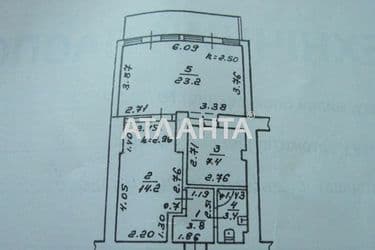 2-кімнатна квартира за адресою вул. Французький бульв. (площа 55 м²) - Atlanta.ua - фото 24