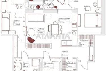 3-rooms apartment apartment by the address st. Khantadze per (area 123 m²) - Atlanta.ua - photo 16