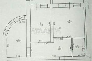 2-комнатная квартира по адресу ул. Косвенная (площадь 82,6 м²) - Atlanta.ua - фото 20