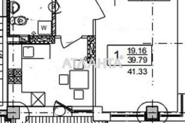 1-кімнатна квартира за адресою вул. Сонячна (площа 41 м²) - Atlanta.ua - фото 8