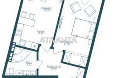 1-кімнатна квартира за адресою вул. Французький бульв. (площа 70,0 м²) - Atlanta.ua - фото 10
