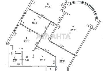 3-кімнатна квартира за адресою вул. Генуезька (площа 165,2 м²) - Atlanta.ua - фото 6