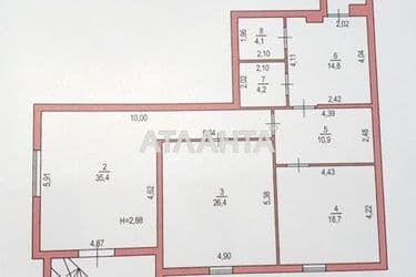 Коммерческая недвижимость по адресу Обсерваторный пер. (площадь 135 м²) - Atlanta.ua - фото 12