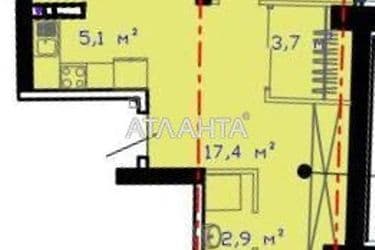 2-кімнатна квартира за адресою вул. Гоголя (площа 76,8 м²) - Atlanta.ua - фото 16