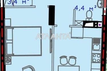 1-кімнатна квартира за адресою вул. Гоголя (площа 41,7 м²) - Atlanta.ua - фото 16