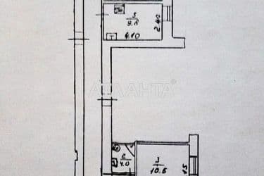 2-rooms apartment apartment by the address st. Oystrakha Davida Zatonskogo (area 43 m²) - Atlanta.ua - photo 16