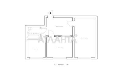 3-rooms apartment apartment by the address st. Srednyaya Osipenko (area 48 m²) - Atlanta.ua - photo 32