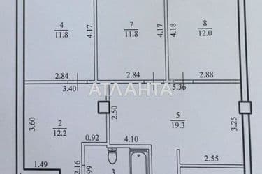 3-кімнатна квартира за адресою вул. Ясна (площа 85,6 м²) - Atlanta.ua - фото 24