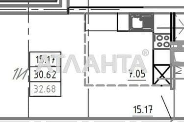 1-кімнатна квартира за адресою вул. Середньофонтанська (площа 32,5 м²) - Atlanta.ua - фото 5