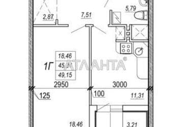 1-room apartment apartment by the address st. Srednefontanskaya (area 51 m²) - Atlanta.ua - photo 4