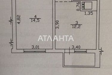 1-кімнатна квартира за адресою Люстдорфська дор. (площа 41,4 м²) - Atlanta.ua - фото 12