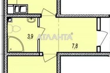 1-room apartment apartment by the address st. Prokhorovskaya Khvorostina (area 51,6 m²) - Atlanta.ua - photo 13