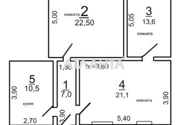 3-rooms apartment apartment by the address st. Kuznechnaya Chelyuskintsev (area 99 m²) - Atlanta.ua - photo 15
