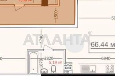 1-кімнатна квартира за адресою вул. Генуезька (площа 66,5 м²) - Atlanta.ua - фото 9