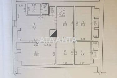 Багатокімнатна квартира за адресою Соборна пл. (площа 190 м²) - Atlanta.ua - фото 59