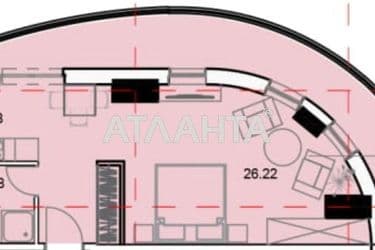 1-кімнатна квартира за адресою вул. Гагарінське плато (площа 45,5 м²) - Atlanta.ua - фото 10