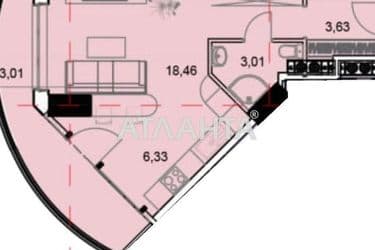 1-кімнатна квартира за адресою вул. Гагарінське плато (площа 35,0 м²) - Atlanta.ua - фото 8