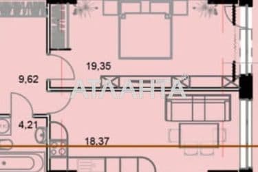 1-кімнатна квартира за адресою вул. Гагарінське плато (площа 54,1 м²) - Atlanta.ua - фото 12