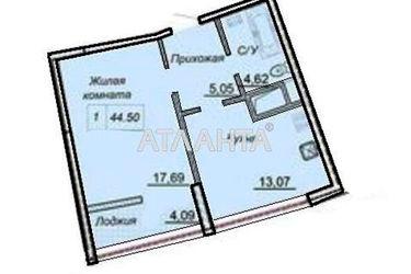 1-кімнатна квартира за адресою вул. Каманіна (площа 46 м²) - Atlanta.ua - фото 22