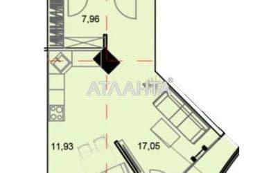 1-кімнатна квартира за адресою вул. Гагарінське плато (площа 46,6 м²) - Atlanta.ua - фото 8