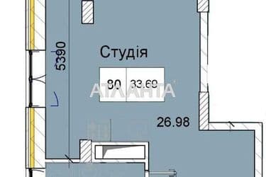 1-кімнатна квартира за адресою вул. Сахарова (площа 34,7 м²) - Atlanta.ua - фото 8