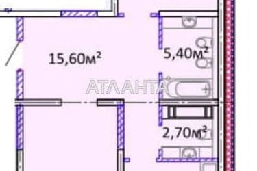 2-комнатная квартира по адресу Гагарина пр. (площадь 78,5 м²) - Atlanta.ua - фото 4