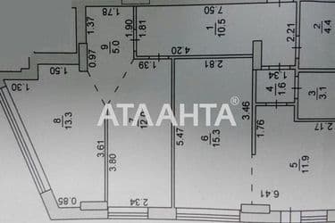 3-кімнатна квартира за адресою вул. Радісна (площа 78,3 м²) - Atlanta.ua - фото 21