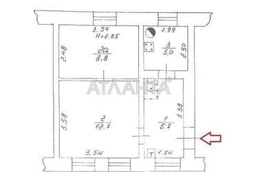 2-rooms apartment apartment by the address st. Dalnitskaya Ivanova (area 32 m²) - Atlanta.ua - photo 15