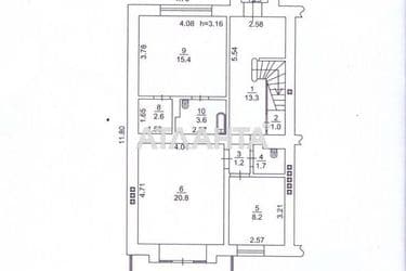 Многокомнатная квартира по адресу Александрийский пер. (площадь 216,7 м²) - Atlanta.ua - фото 40