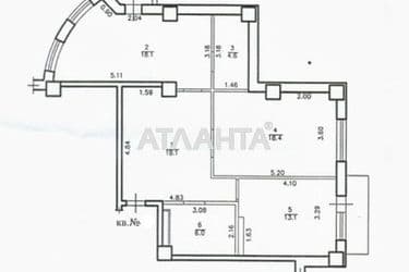 2-комнатная квартира по адресу ул. Педагогическая (площадь 80 м²) - Atlanta.ua - фото 14