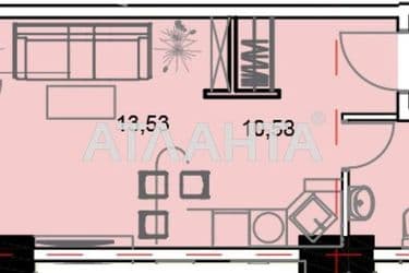 1-кімнатна квартира за адресою вул. Гагарінське плато (площа 26,1 м²) - Atlanta.ua - фото 14