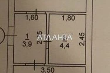 1-кімнатна квартира за адресою вул. Квіткова (площа 44,5 м²) - Atlanta.ua - фото 13