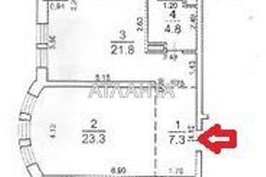 1-room apartment apartment by the address st. Parusnaya Geroev Stalingrada (area 57 m²) - Atlanta.ua - photo 9