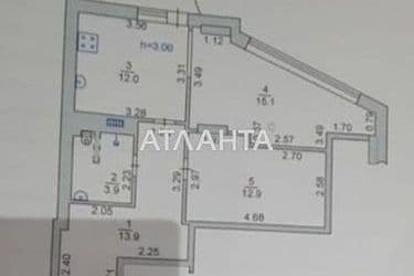 2-кімнатна квартира за адресою вул. Радісна (площа 60 м²) - Atlanta.ua - фото 22