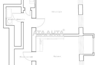 1-комнатная квартира по адресу ул. Пастера (площадь 54,5 м²) - Atlanta.ua - фото 26