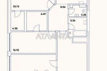 3-комнатная квартира по адресу ул. Репина (площадь 133,5 м²) - Atlanta.ua - фото 9