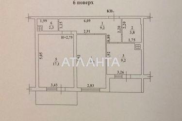 2-rooms apartment apartment by the address st. Raduzhnyy m n (area 59,2 m²) - Atlanta.ua - photo 28