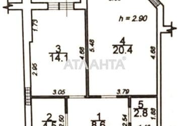 1-кімнатна квартира за адресою вул. Говорова марш. (площа 49,3 м²) - Atlanta.ua - фото 20