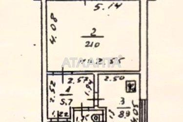 1-комнатная квартира по адресу 7-я улица (площадь 41,4 м²) - Atlanta.ua - фото 25