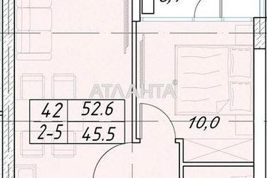 1-кімнатна квартира за адресою вул. Набережна (площа 52,6 м²) - Atlanta.ua - фото 7
