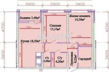 2-rooms apartment apartment by the address st. Tolbukhina (area 68 m²) - Atlanta.ua - photo 20