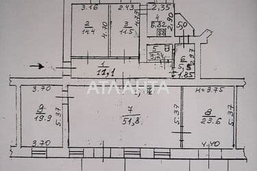4+-rooms apartment apartment by the address st. Uspenskaya Chicherina (area 160 m²) - Atlanta.ua - photo 19
