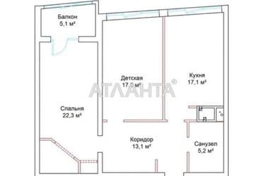 2-rooms apartment apartment by the address st. Novoberegovaya (area 80 m²) - Atlanta.ua - photo 20