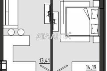 1-кімнатна квартира за адресою вул. Чехова (площа 40,5 м²) - Atlanta.ua - фото 6
