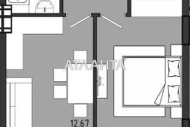 1-кімнатна квартира за адресою вул. Чехова (площа 40,4 м²) - Atlanta.ua - фото 9